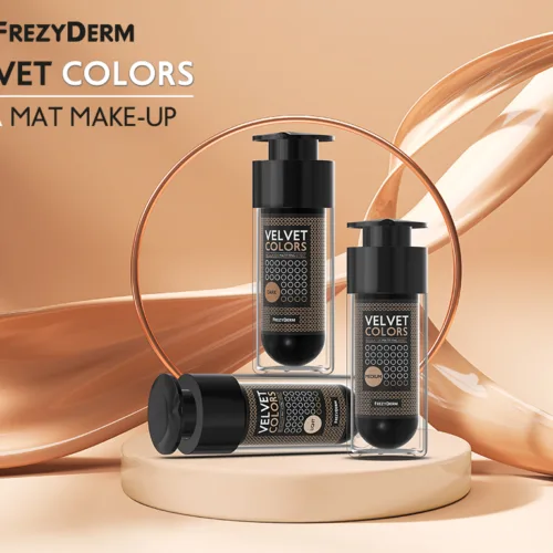 VELVET COLORS by Frezyderm: Νέα ματ make-up βελούδινης και ανάλαφρης υφής για αψεγάδιαστη όψη