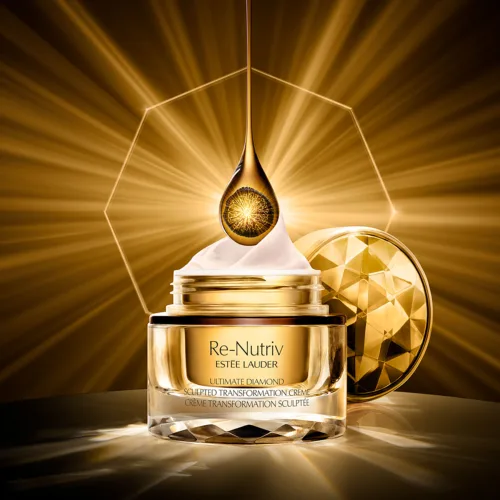 H ESTÉE LAUDER παρουσιάζει τη νέα Re-Nutriv Ultimate Diamond Sculpted Transformation Creme