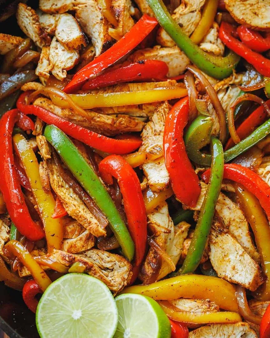 συνταγή για Chicken Fajitas