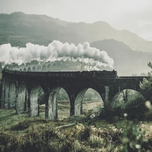 Το ατμοκίνητο τρένο Hogwarts Express