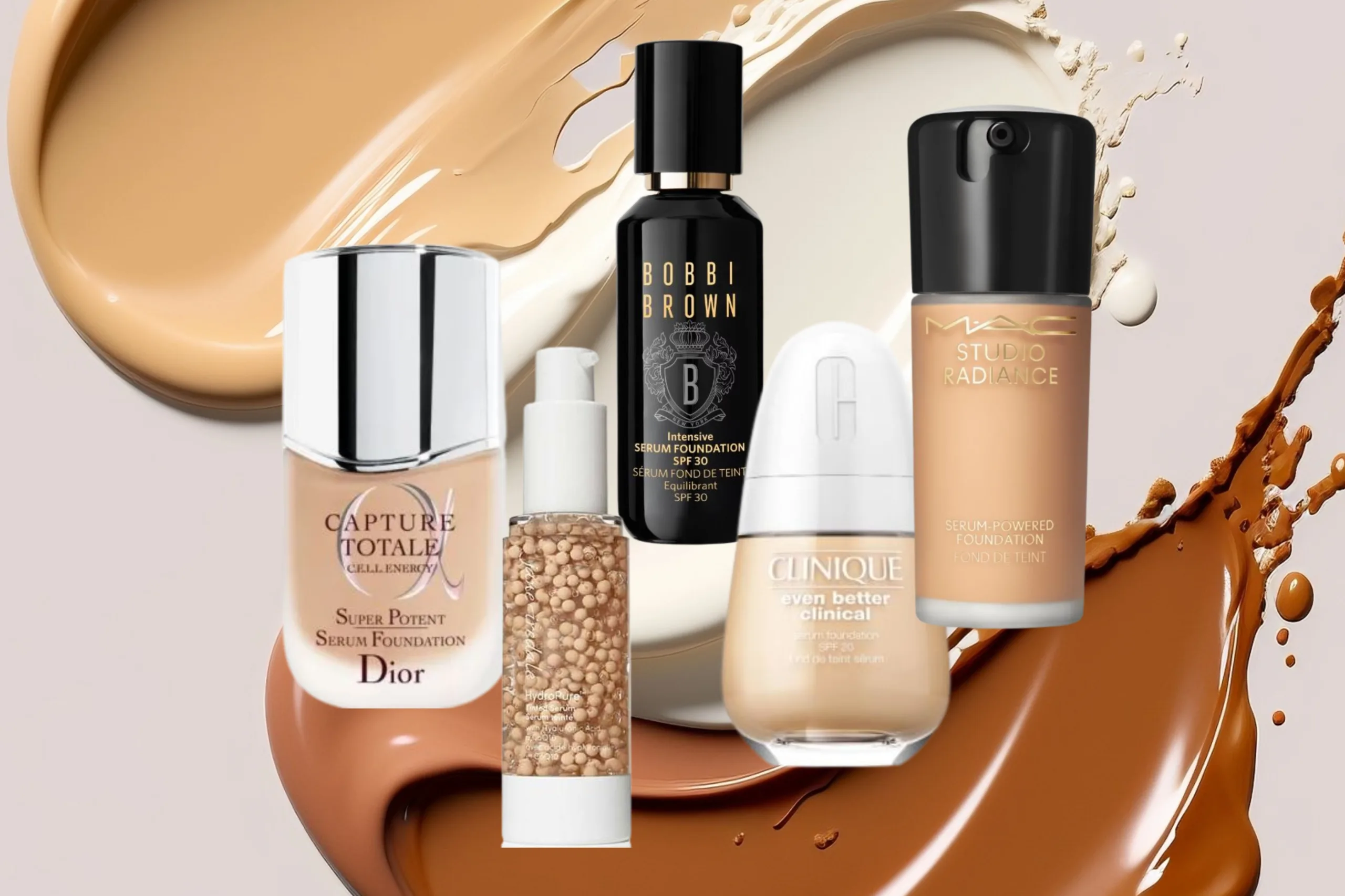 Serum Foundation: 5 new in συνθέσεις που συνδυάζουν την καλλυντική περιποίηση με το μακιγιάζ