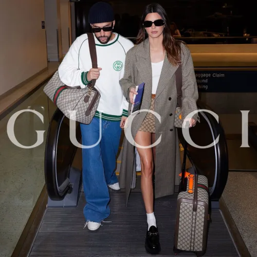 Η Kendall Jenner και ο Bad Bunny πρωταγωνιστούν στη νέα πολυτελή καμπάνια του Gucci