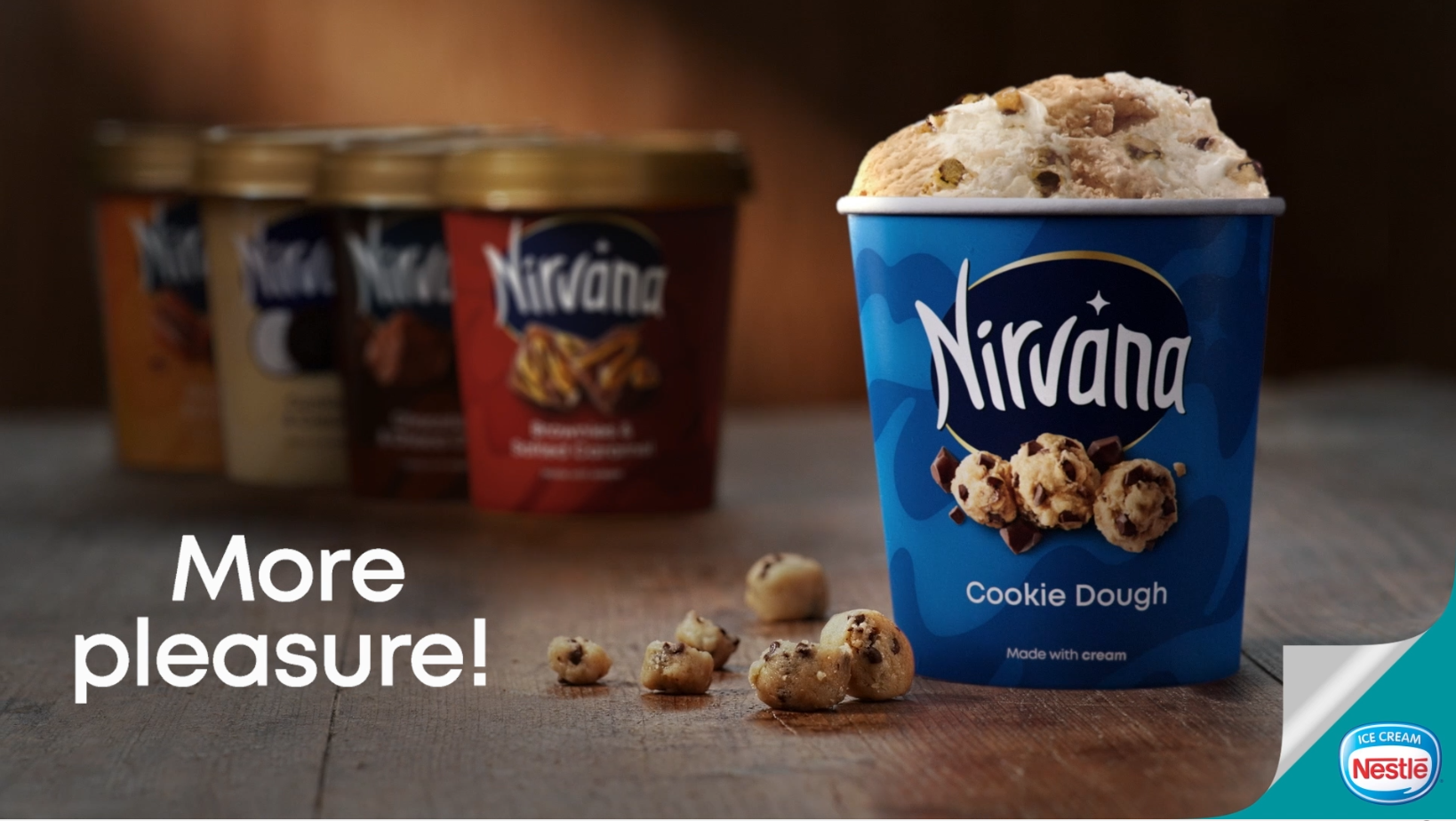 Νέο NIRVANA Cookie Dough: Η επιστροφή στις αυθεντικές απολαύσεις από την Froneri!