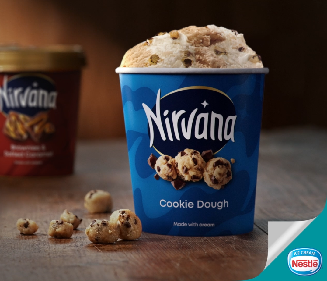 Νέο NIRVANA Cookie Dough: Η επιστροφή στις αυθεντικές απολαύσεις από την Froneri!