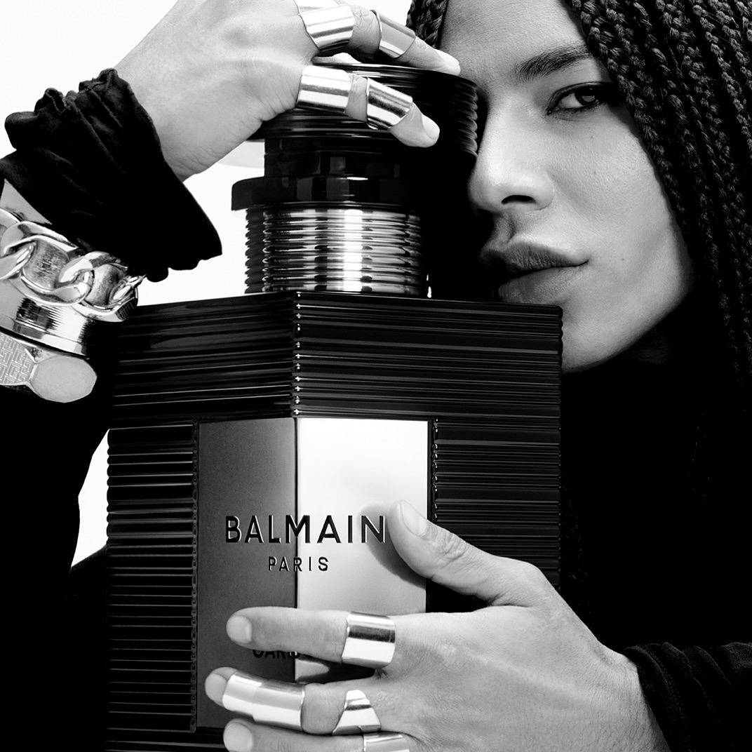 Les Éternels de Balmain: Η νέα «μεθυστική» σειρά αρωμάτων του Olivier Rousteing για την Estée Lauder