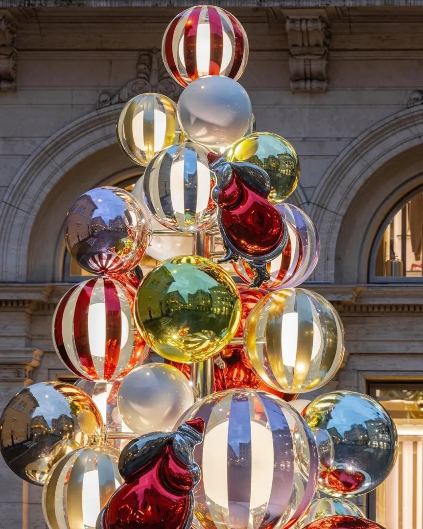 Ο Fendi κάνει τις γιορτές ακόμη πιο festive με μοναδικούς στολισμούς